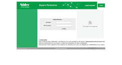 Desktop Screenshot of partenaires.leroy-somer.com